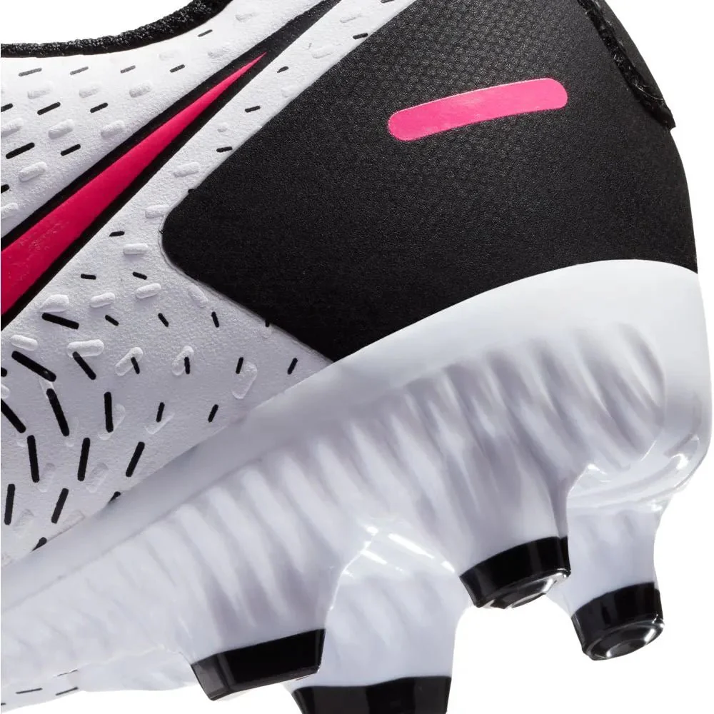 Nike JR Phantom GT Academy FG-MG - White-Black-Pink - Image 8