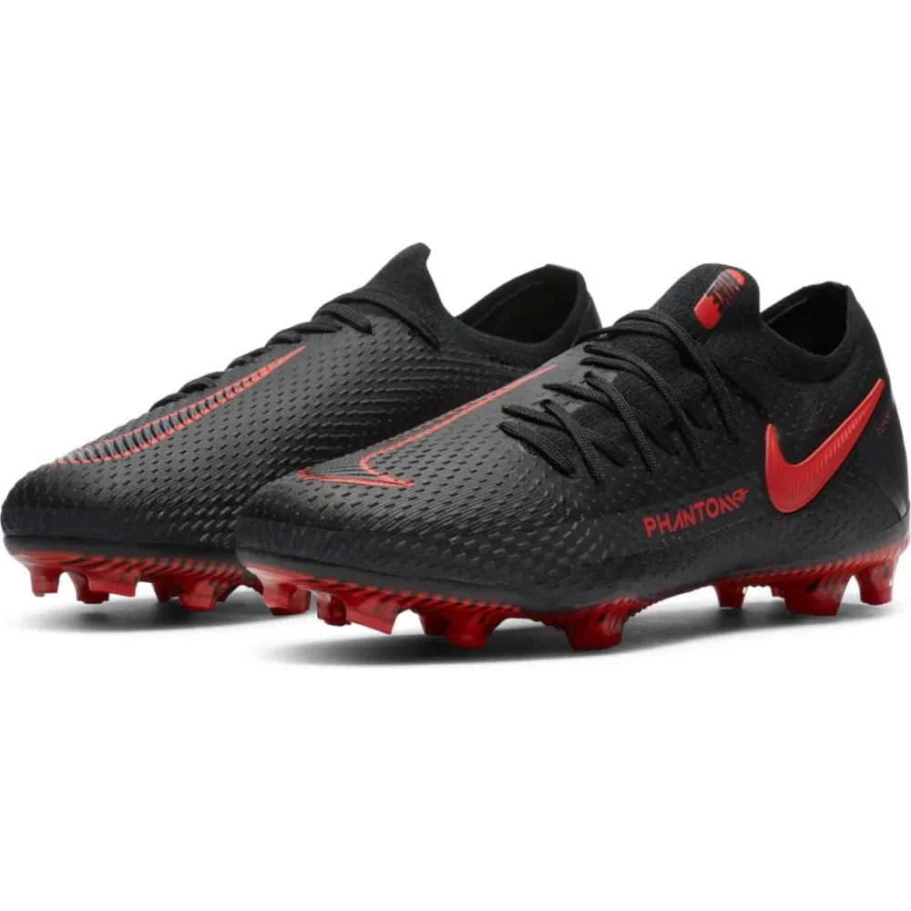 Nike JR Phantom GT Pro FG - Black-Red - Image 3