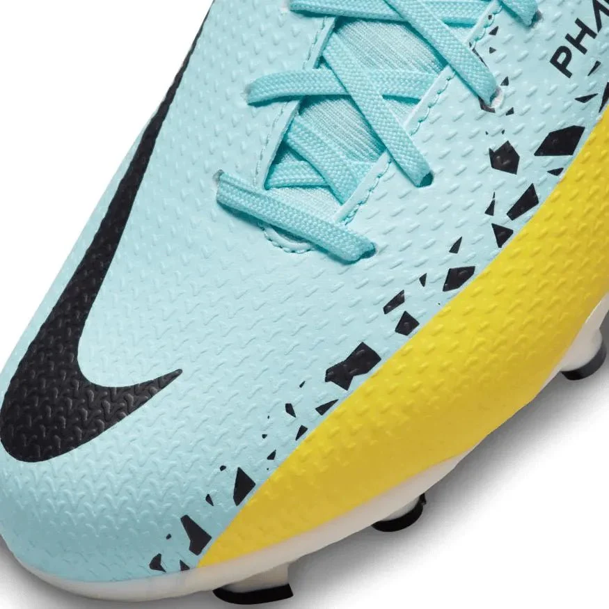 Nike Junior Phantom GT2 Academy DF FGMG - Glacier Ice-Black - Image 8