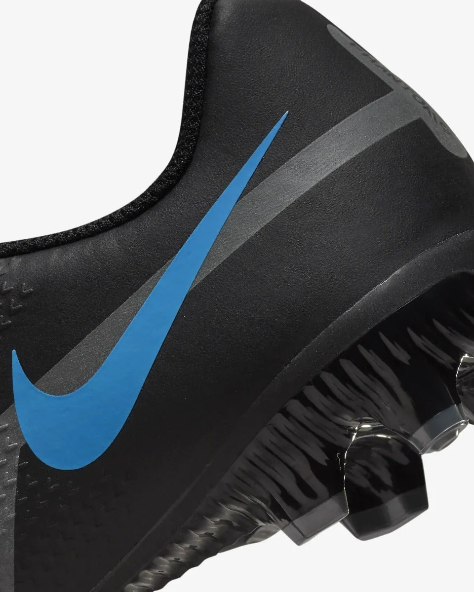 Nike Junior Phantom GT2 Academy FG-MG - Black-Blue - Image 8