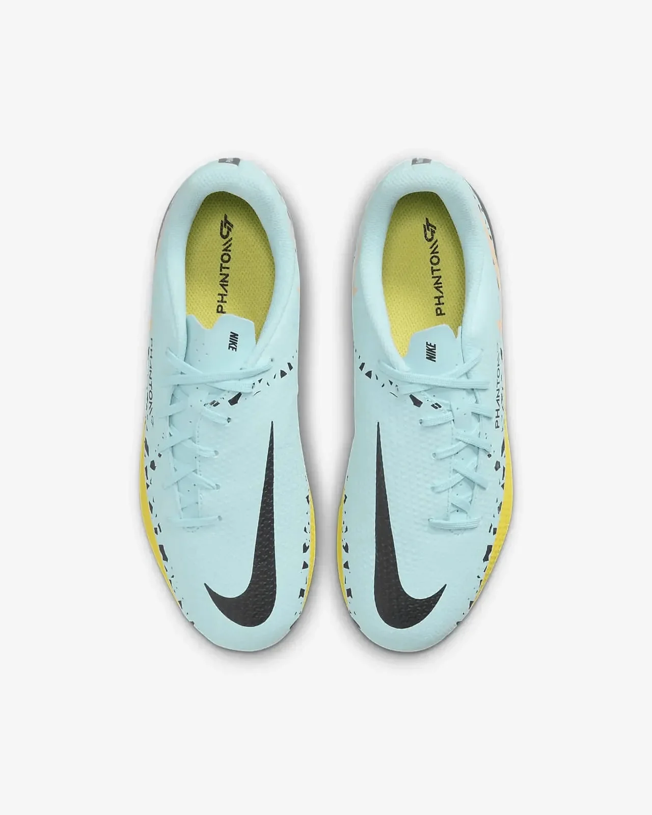Nike Junior Phantom GT2 Academy FG-MG - Glacier Ice-Black - Image 4