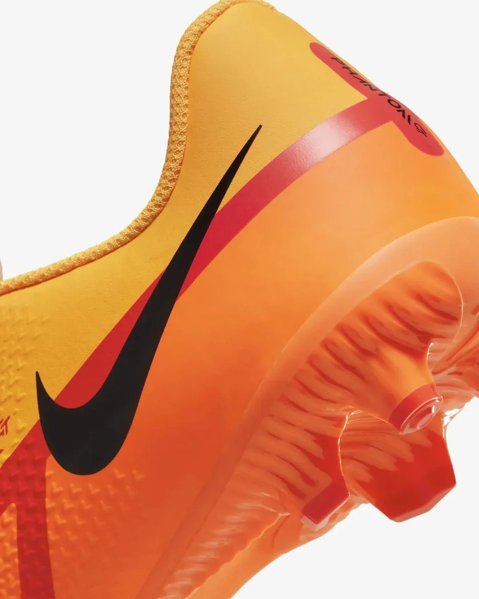 Nike Junior Phantom GT2 Academy FG-MG - Laser Orange-Black - Image 9