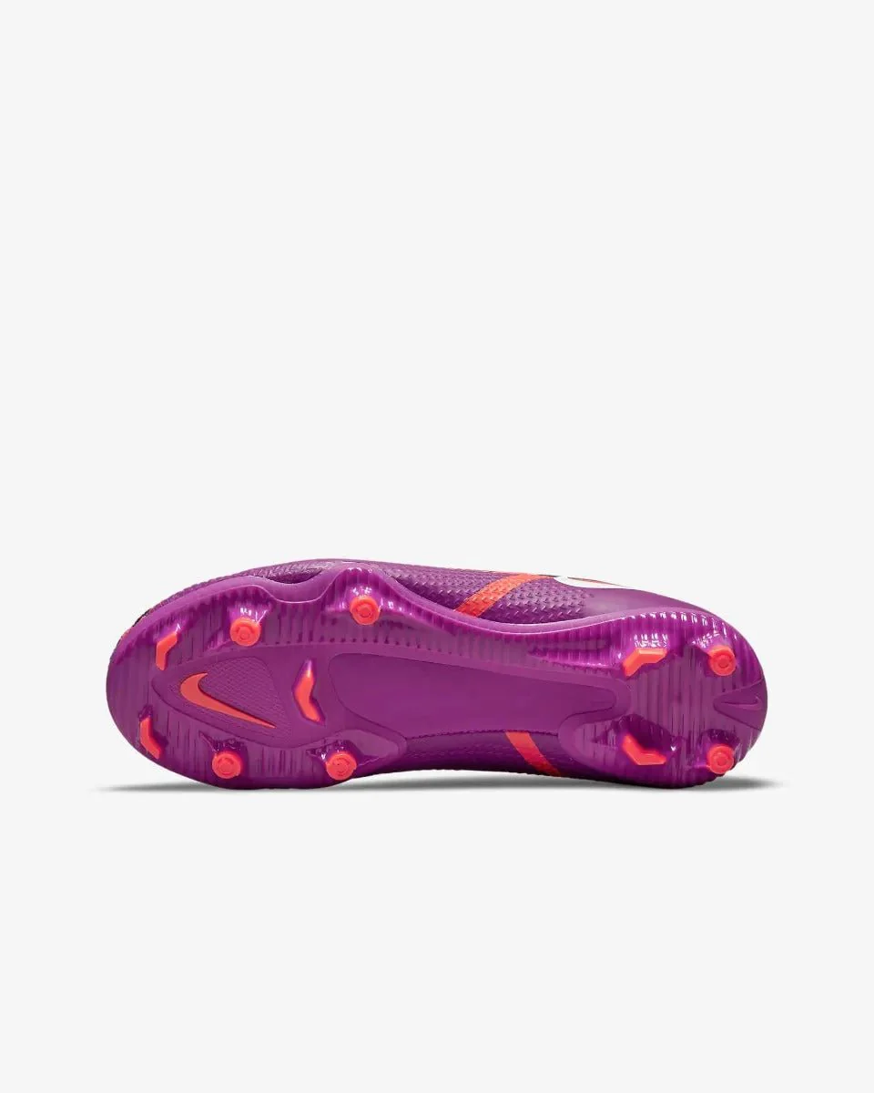 Nike Junior Phantom GT2 Academy FG-MG - Navy-Purple-Crimson - Image 5