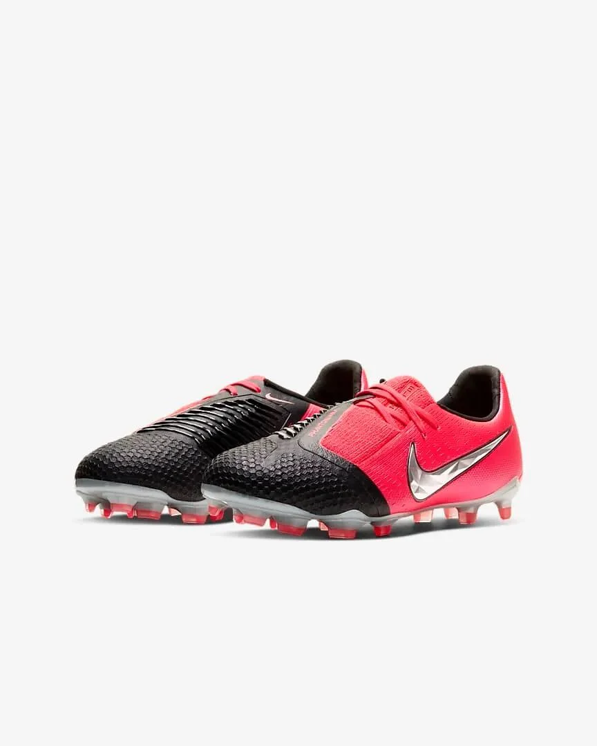 Nike JR Phantom Venom Elite FG - Crimson-Black - Image 3