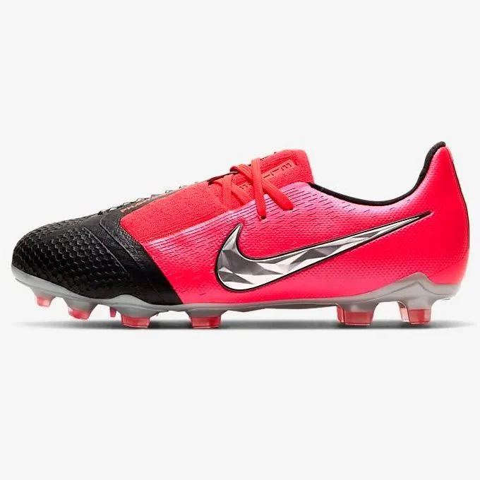 Nike JR Phantom Venom Elite FG - Crimson-Black - Image 5