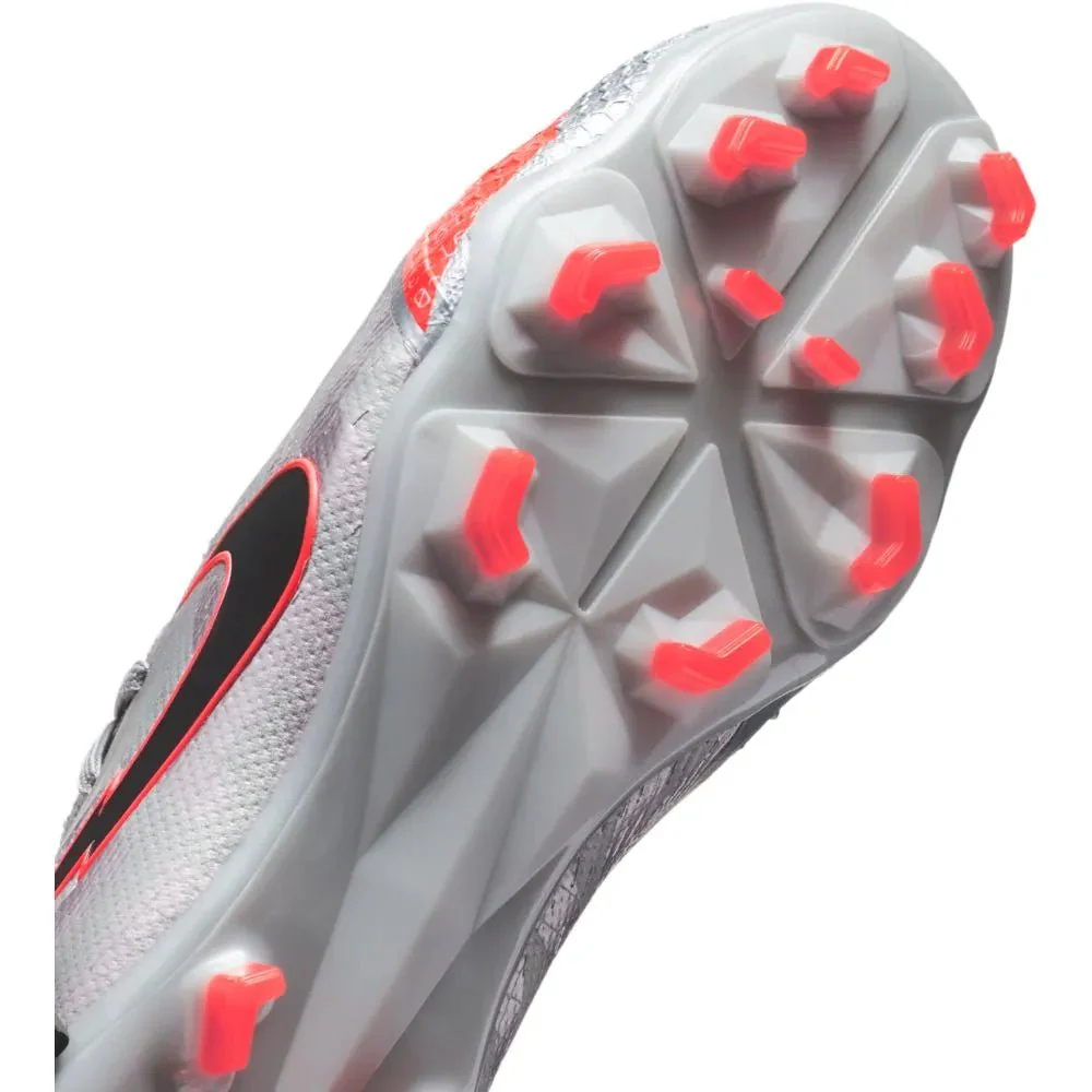 Nike Junior Phantom Venom Elite FG - Grey-Red - Image 7