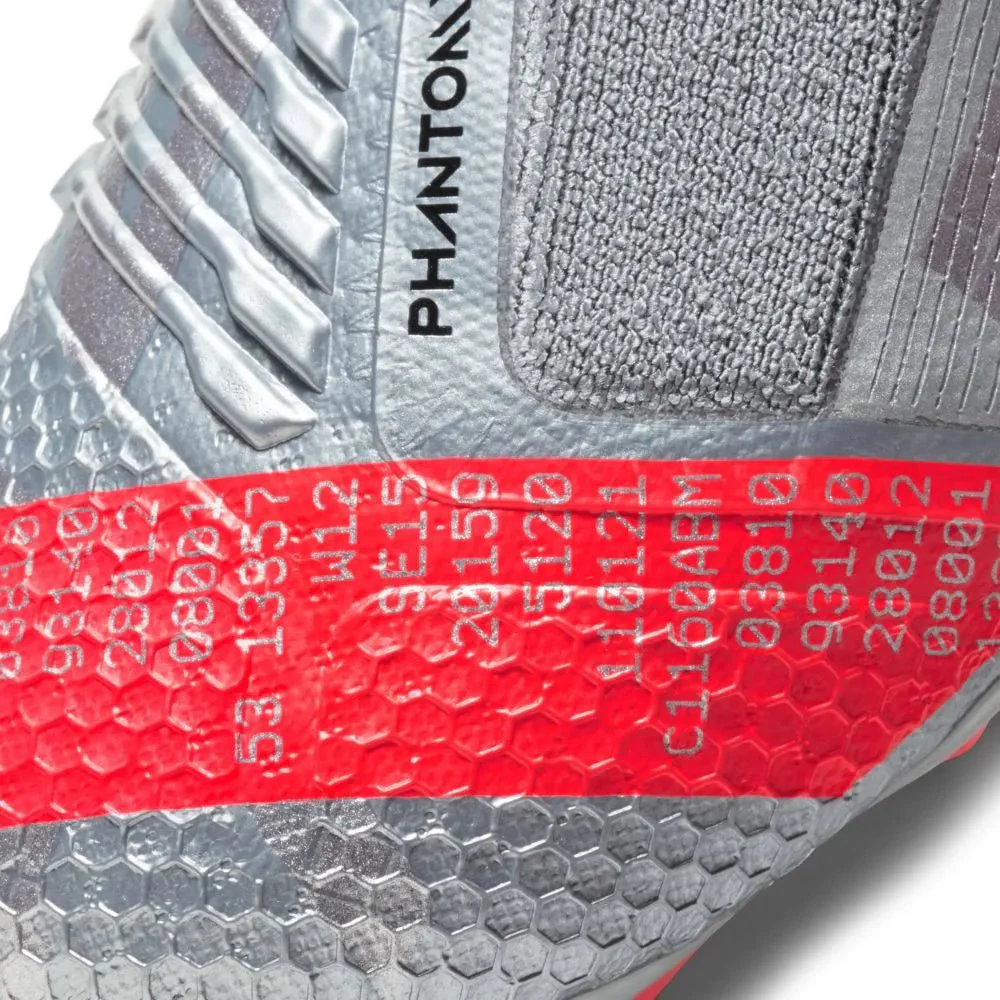 Nike Junior Phantom Venom Elite FG - Grey-Red - Image 8