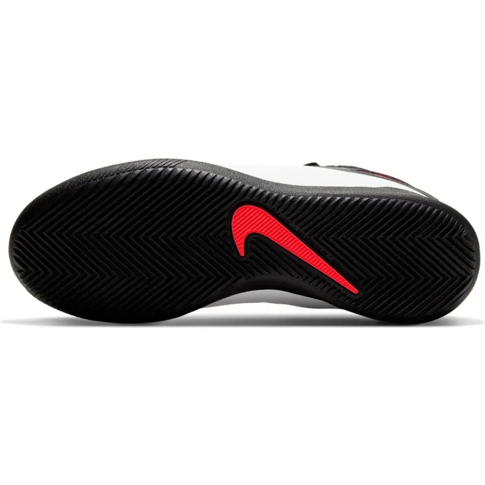 Nike JR Phantom Vision 2 Club DF IC - White-Black-Crimson - Image 5
