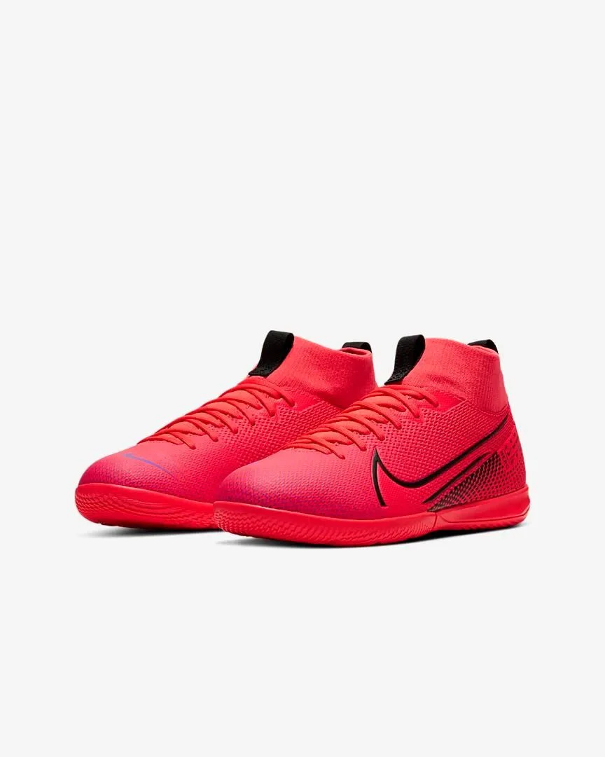 Nike JR Superfly 7 Academy IC - Crimson-Black - Image 3