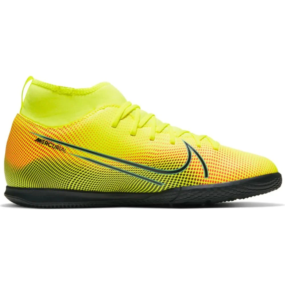 Nike JR Superfly 7 Club MDS IC - Yellow-Green - Image 2