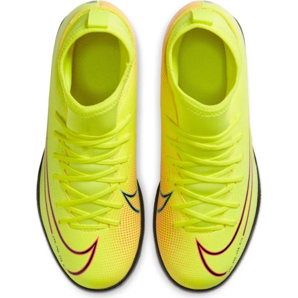 Nike JR Superfly 7 Club MDS IC - Yellow-Green - Image 4