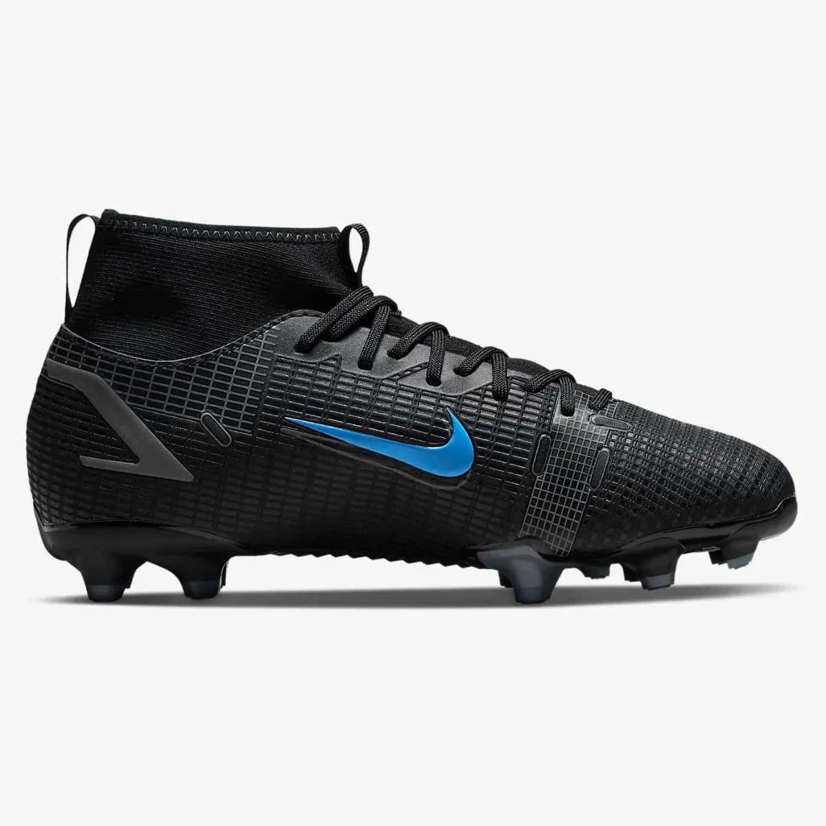 Nike JR Superfly 8 Academy FG-MG - Black-Blue - Image 2