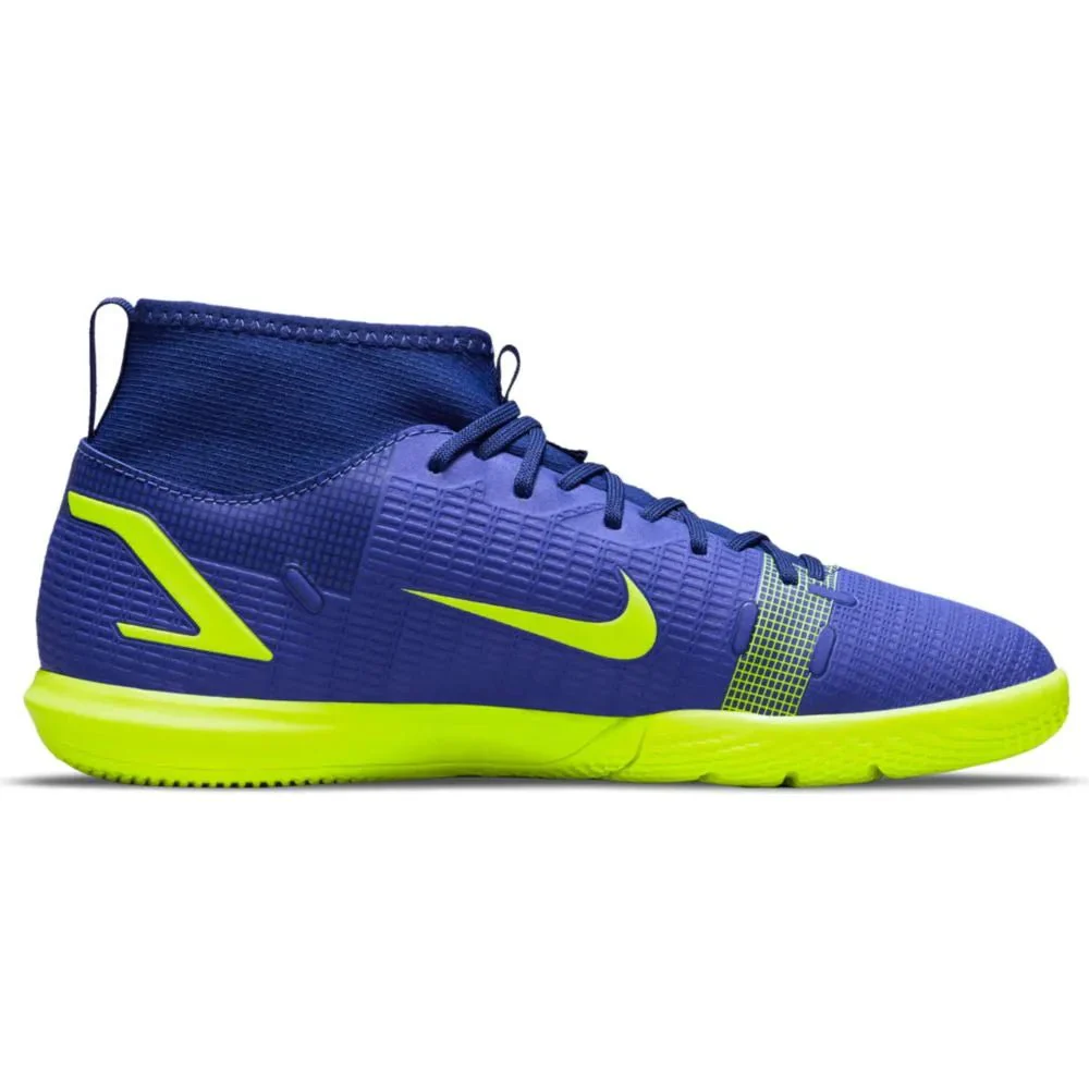 Nike Junior Superfly 8 Academy IC - Lapis-Volt-Blue Void - Image 2