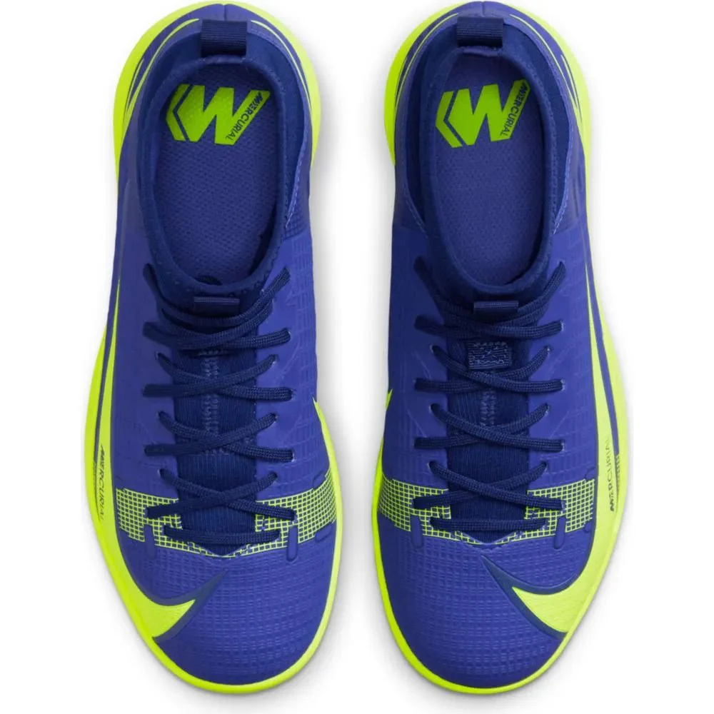 Nike Junior Superfly 8 Academy IC - Lapis-Volt-Blue Void - Image 4