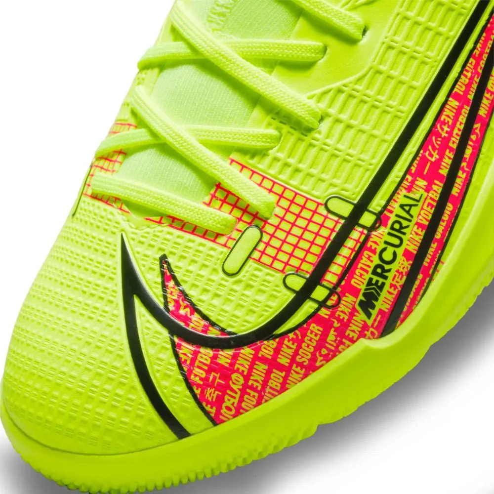 Nike Junior Superfly 8 Academy IC - Volt-Bright Crimson - Image 7
