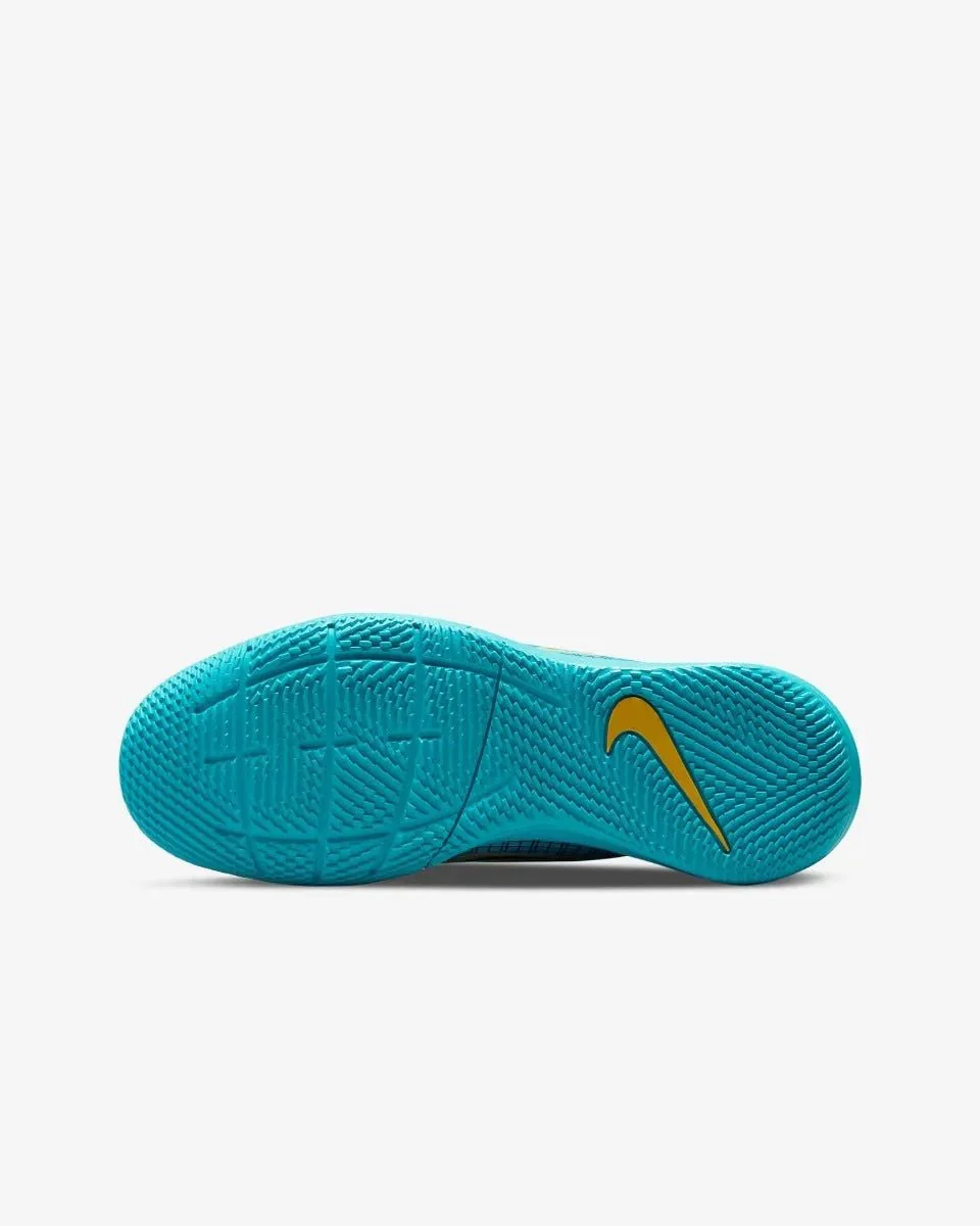 Nike Junior Superfly 8 Academy Indoor - Chlorine Blue-Laser Orange - Image 5