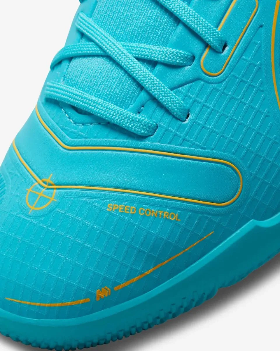 Nike Junior Superfly 8 Academy Indoor - Chlorine Blue-Laser Orange - Image 7