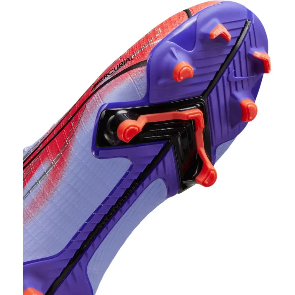 Nike JR Superfly 8 Academy KM FG-MG - Light Thistle-Bright Crimson - Image 7