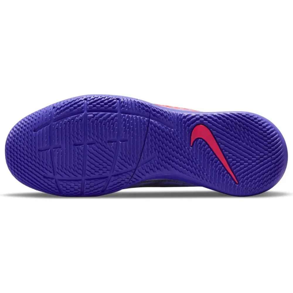 Nike Junior Superfly 8 Academy KM IC - Light Thistle-Bright Crimson - Image 5