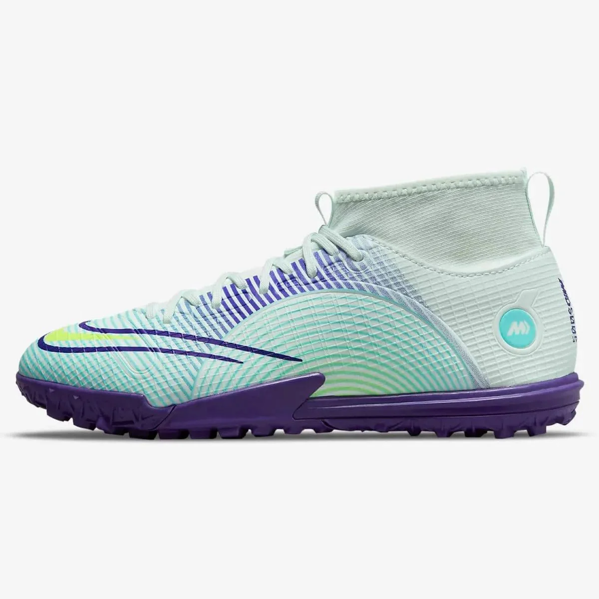 Nike Junior Superfly 8 Academy MDS Turf - Barely Green-Volt