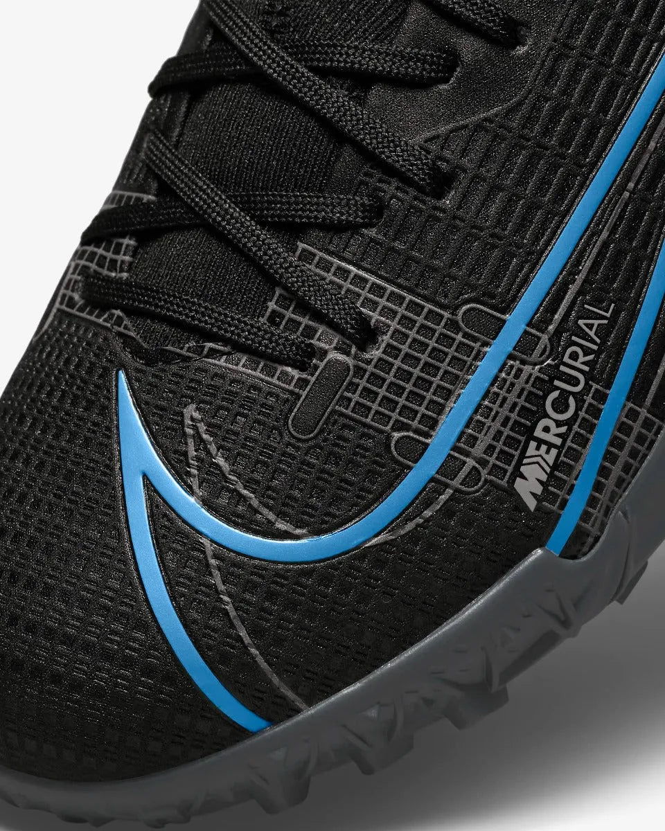Nike Junior Superfly 8 Academy TF - Black-Blue - Image 6