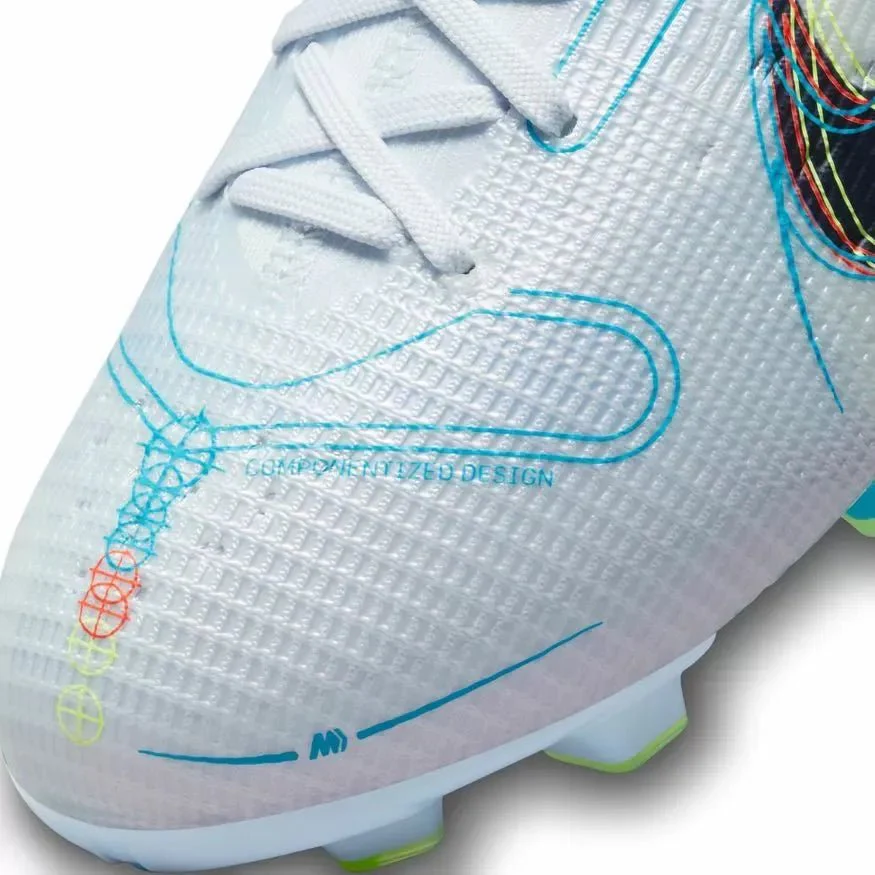 Nike Junior Superfly 8 Pro FG - Grey-Blue - Image 8