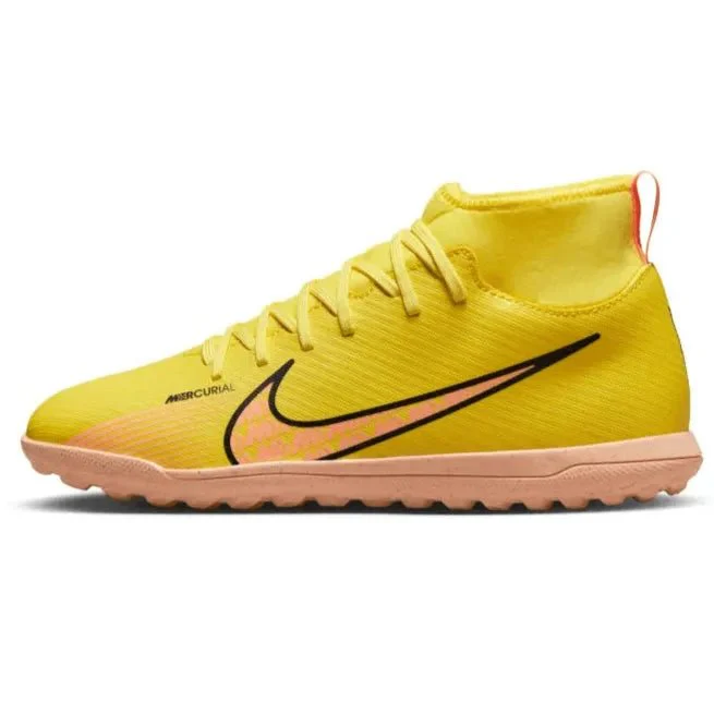 Nike Junior Superfly 9 Club Turf - Yellow Strike - Sunset Glow