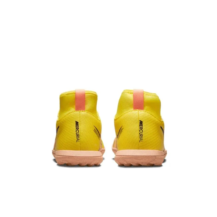 Nike Junior Superfly 9 Club Turf - Yellow Strike - Sunset Glow - Image 6
