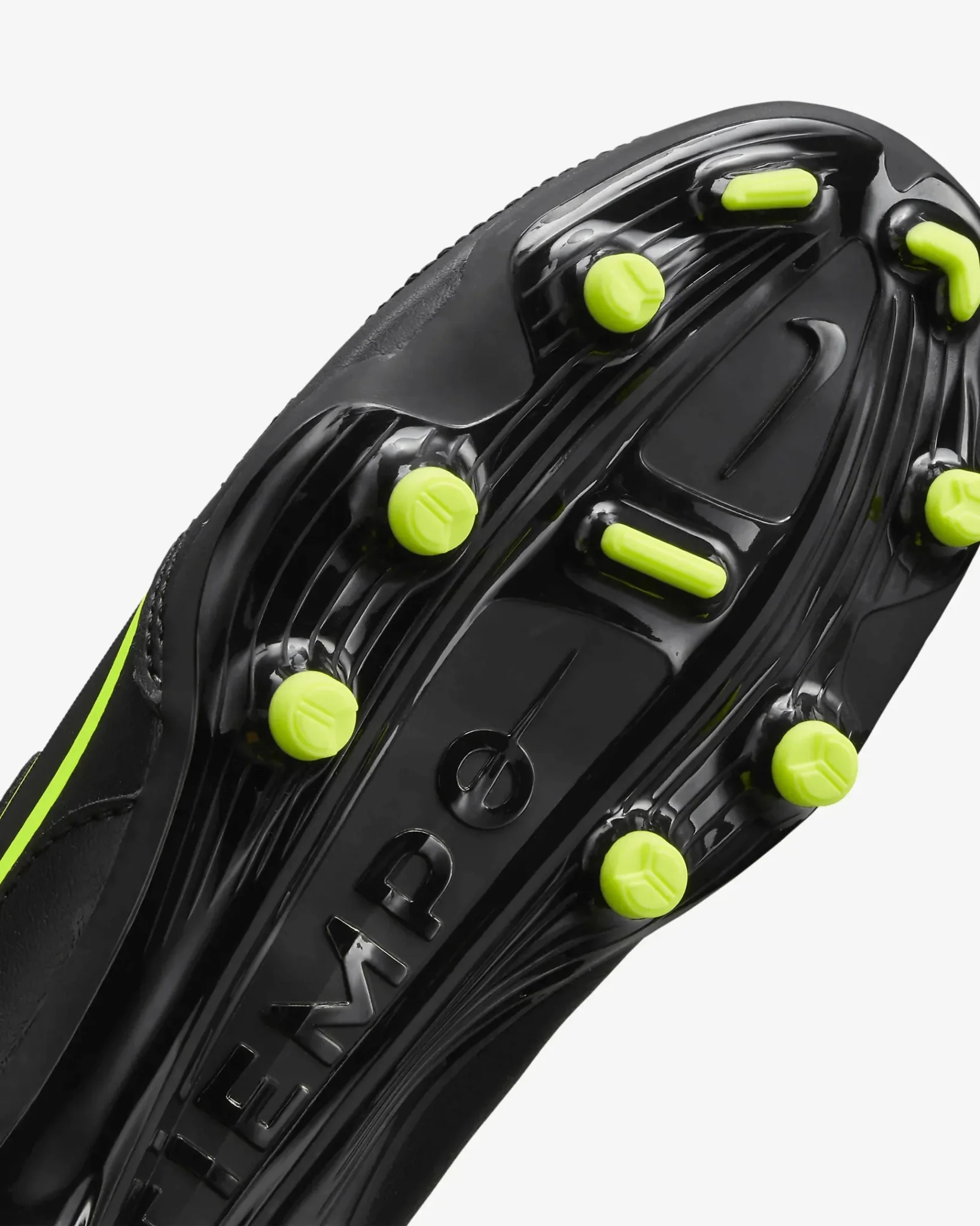 Nike JR Tiempo Legend 9 Club FG/MG Black-Volt - Image 7