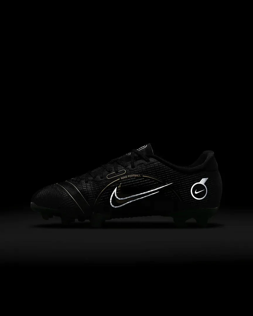 Nike Junior Vapor 14 Academy FG-MG - Black-Gold-Silver - Image 10
