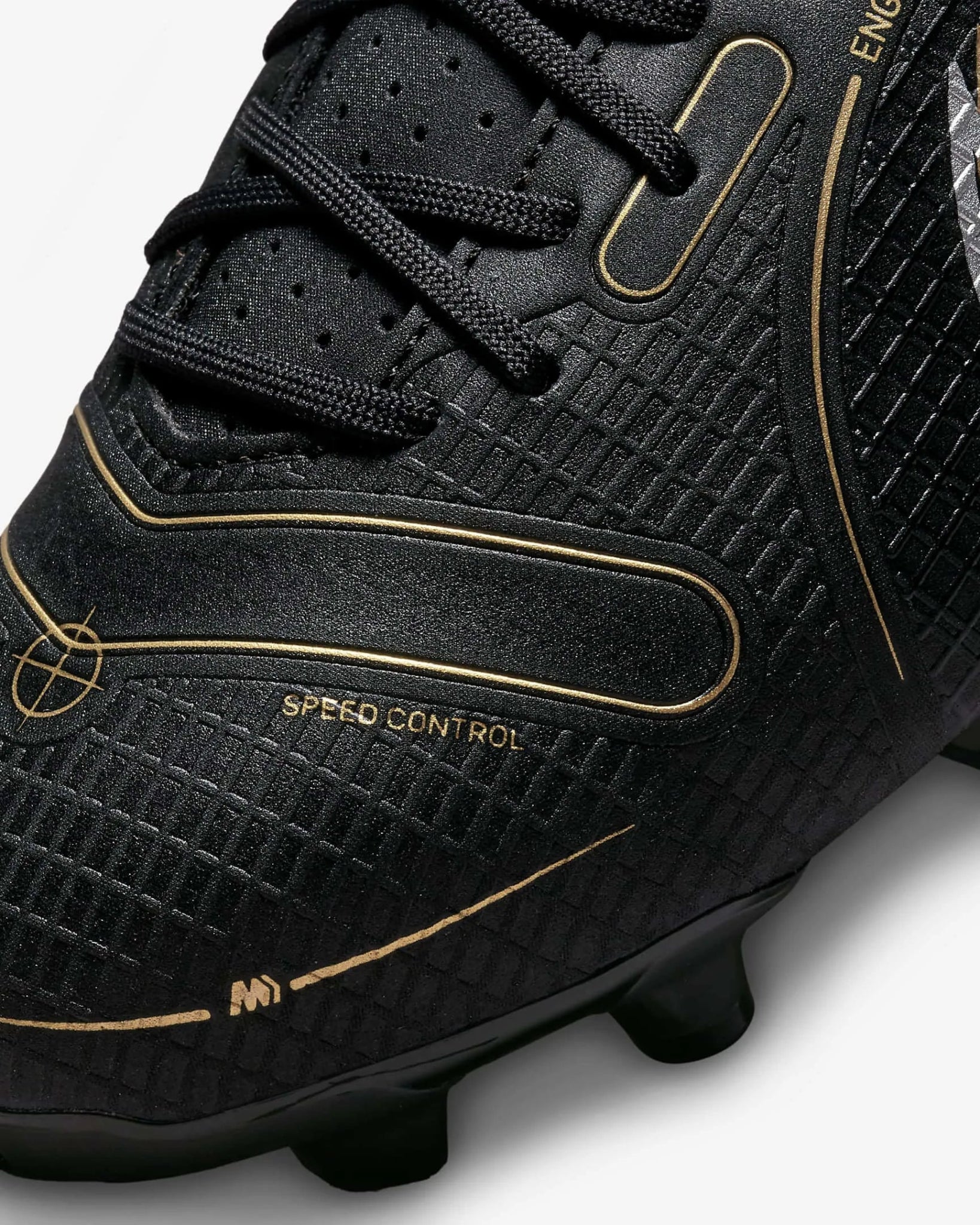 Nike Junior Vapor 14 Academy FG-MG - Black-Gold-Silver - Image 7