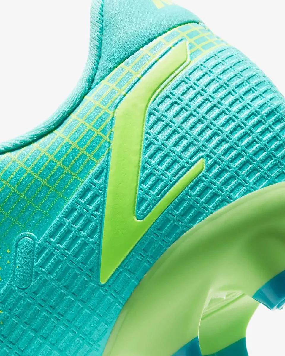 Nike JR Vapor 14 Academy FG-MG - Turquoise-Lime Glow - Image 8