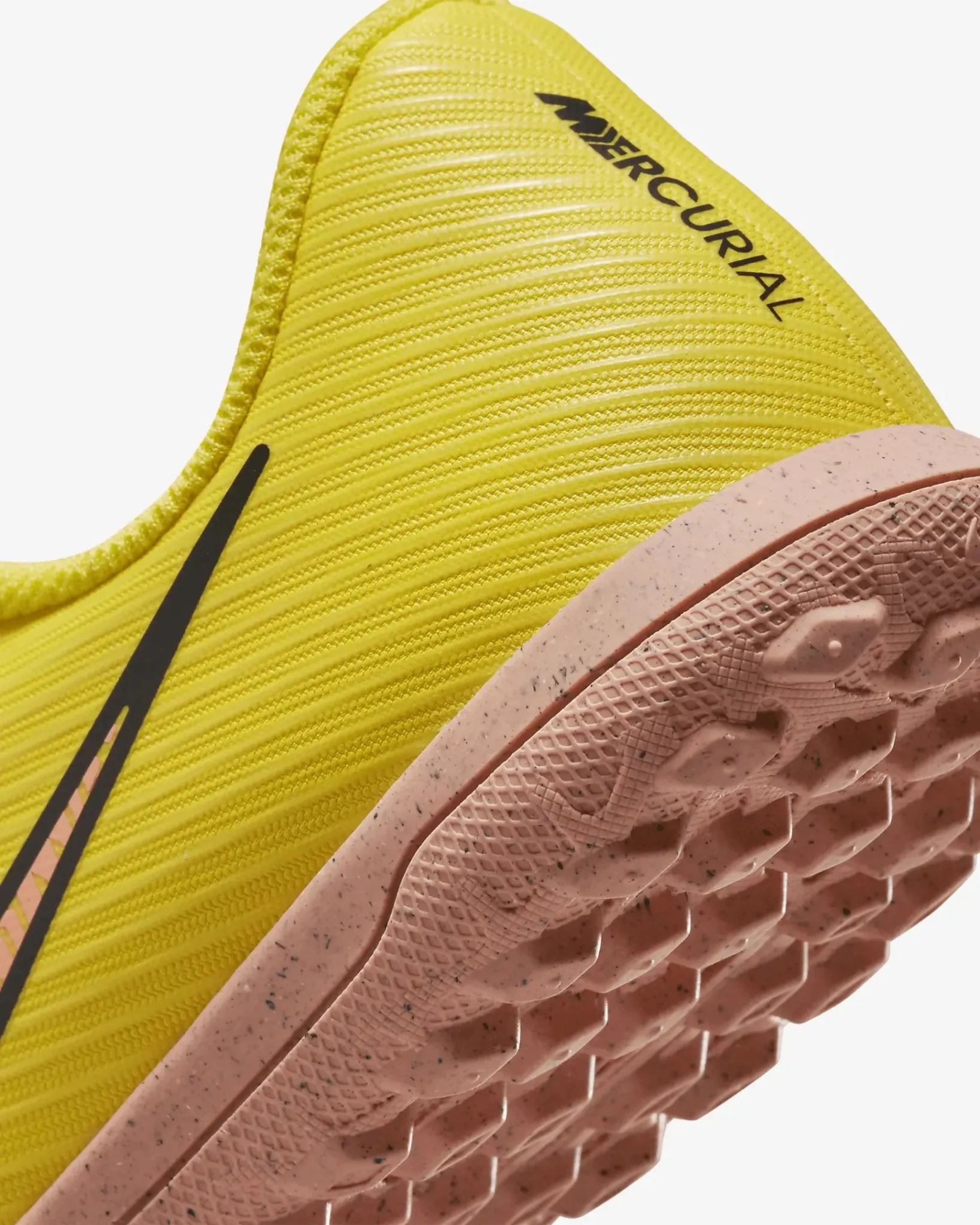 Nike Junior Vapor 15 Club Turf - Yellow Strike-Sunset Glow - Image 7