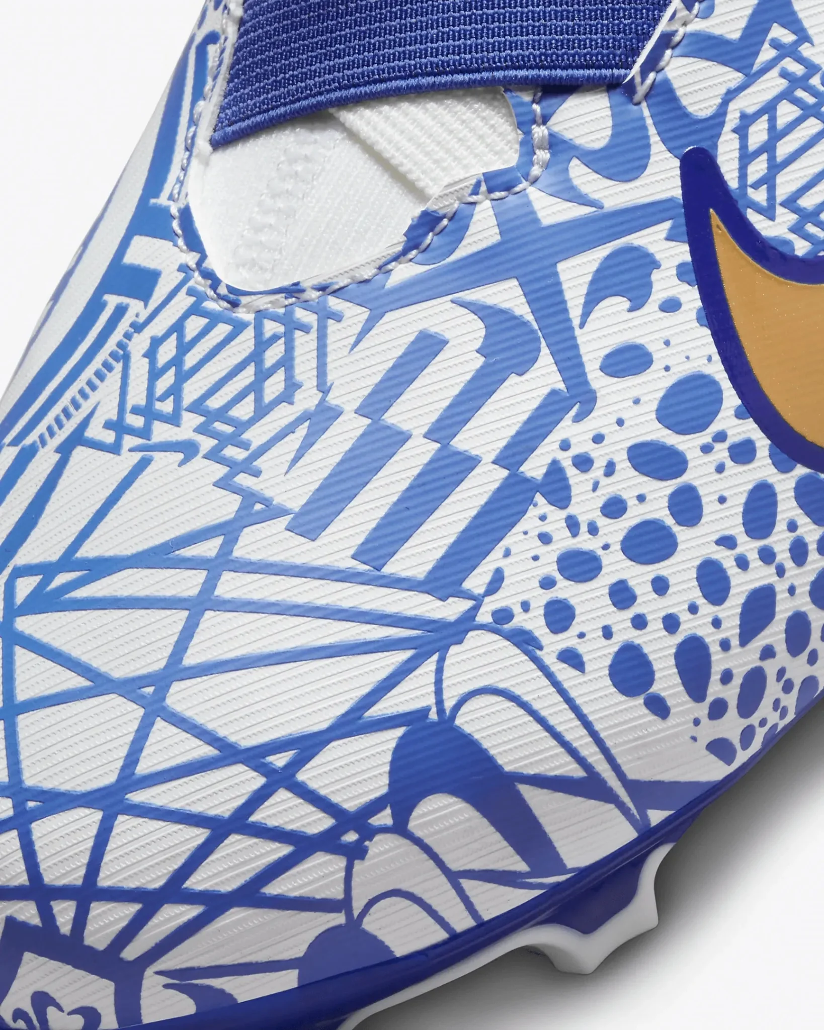 Nike Junior ZM Superfly 9 Academy Mds FGMG - White-Metallic Copper - Image 7