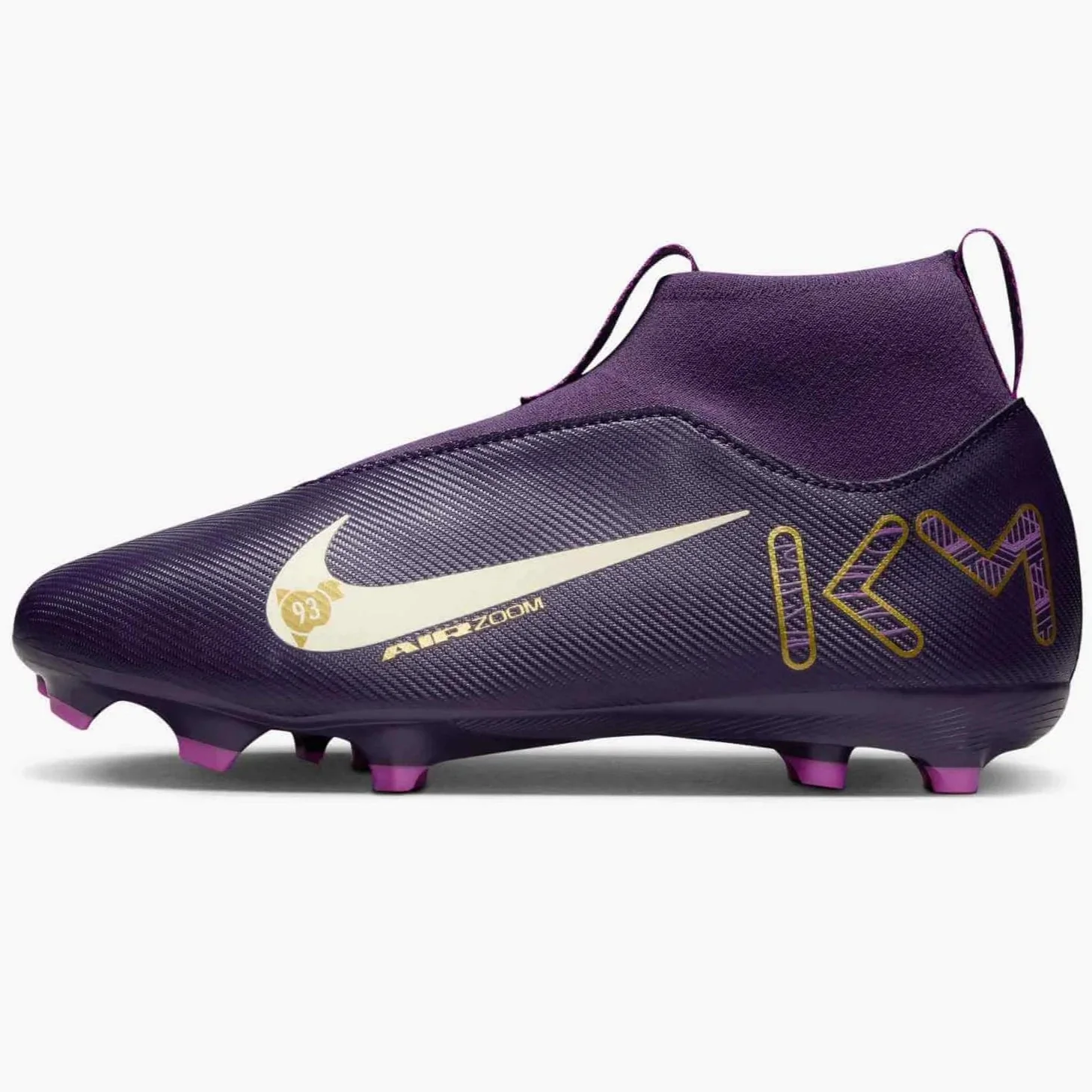 Nike Junior Zoom Superfly 10 Academy KM Firm/Multi Ground Soccer Cleats - Mbappe PE (SU25)