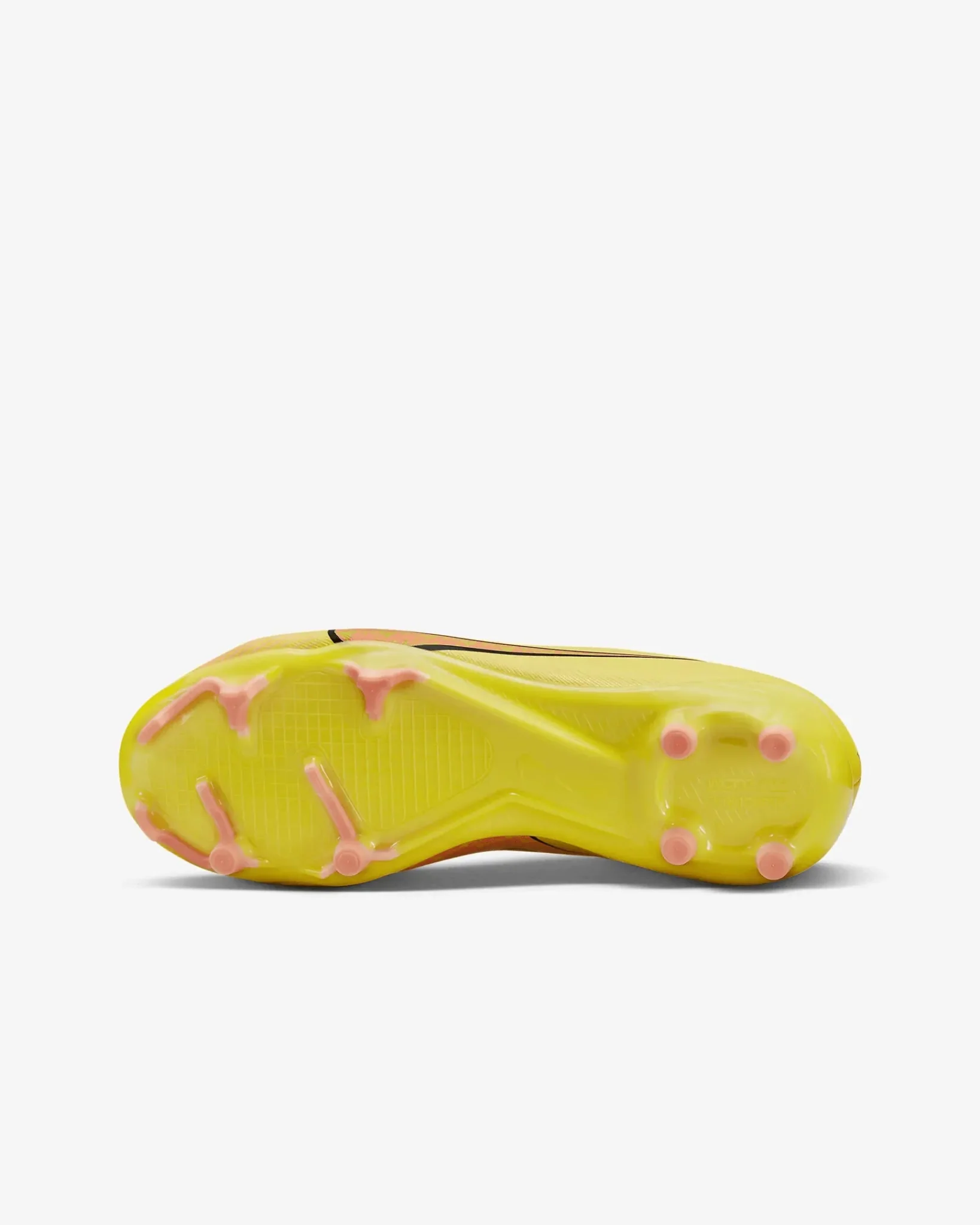 Nike Junior Zoom Superfly 9 Academy FG/MG - Yellow Strike-Sunset Glow - Image 5