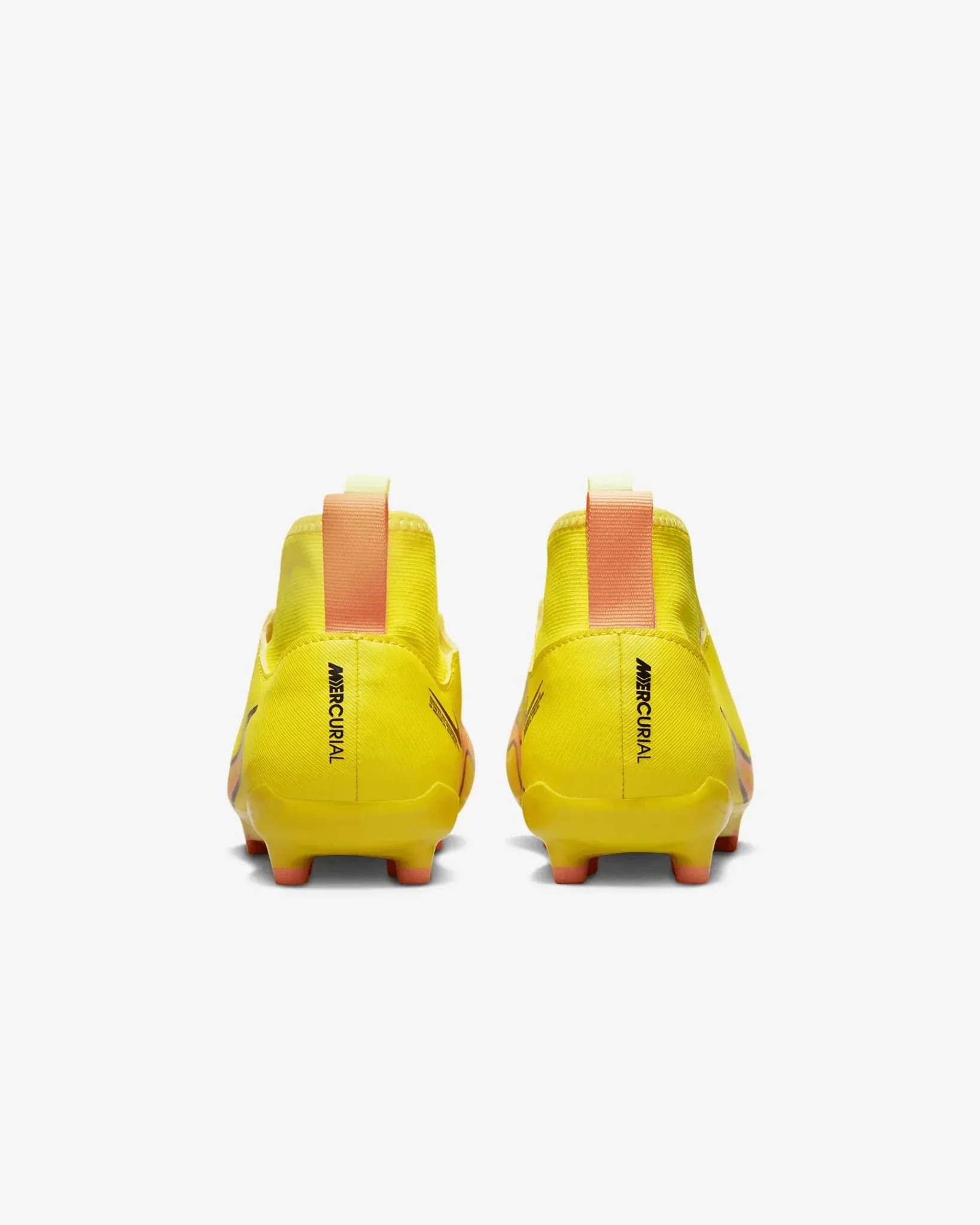 Nike Junior Zoom Superfly 9 Academy FG/MG - Yellow Strike-Sunset Glow - Image 6