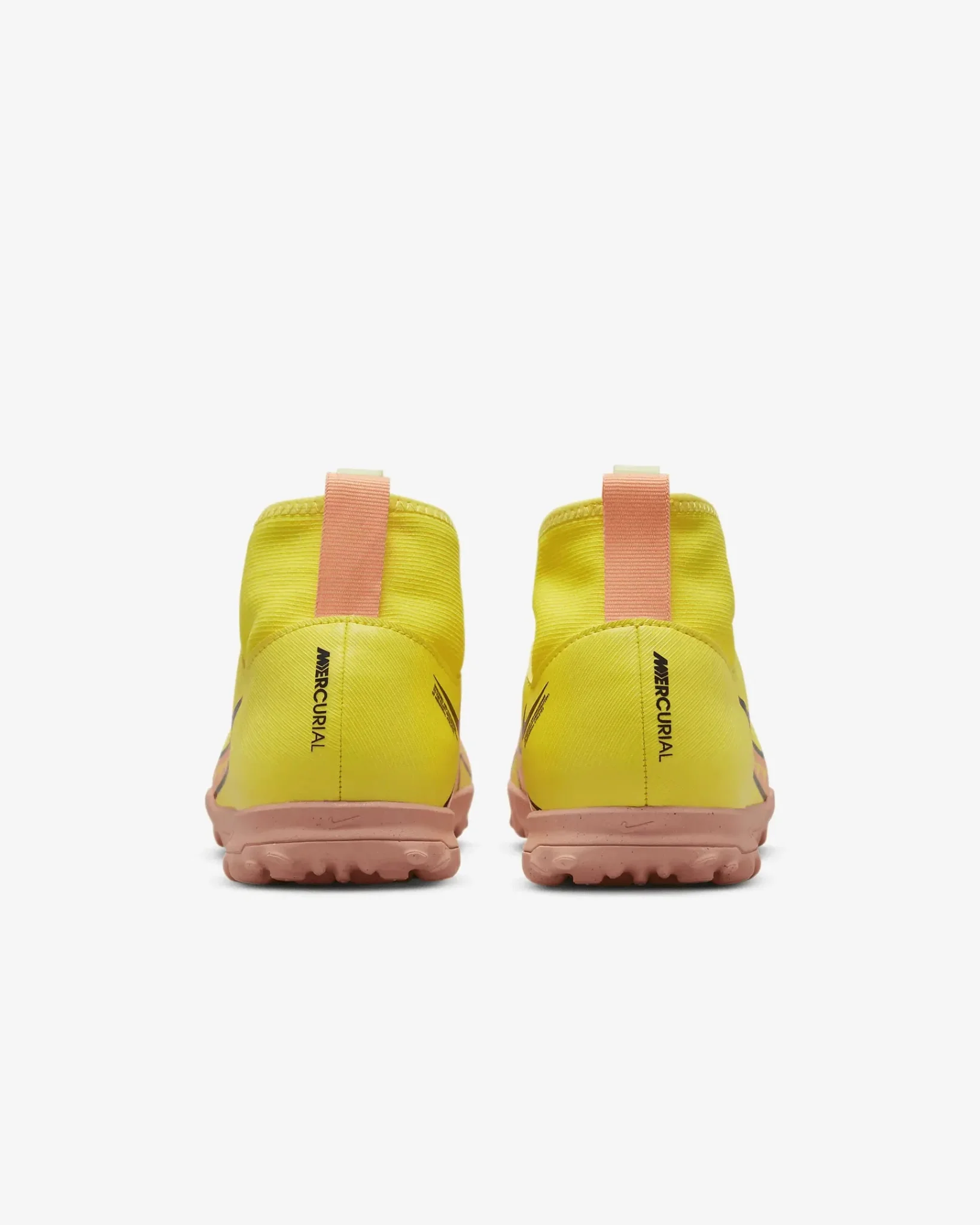 Nike Junior Zoom Superfly 9 Academy Turf - Yellow Strike-Sunset Glow - Image 6