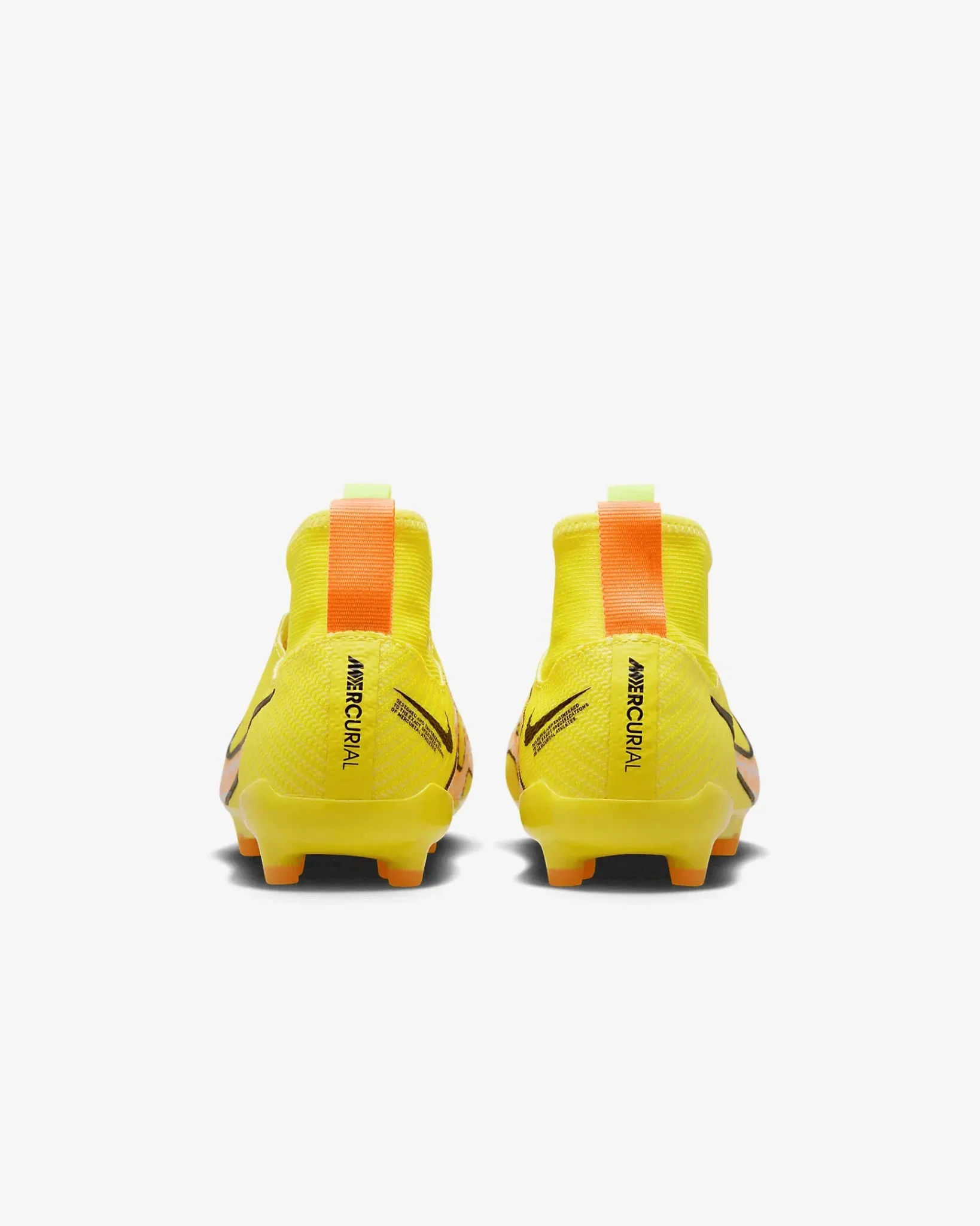 Nike Junior Zoom Superfly 9 Pro FG - Yellow Strike-Sunset Glow - Image 6
