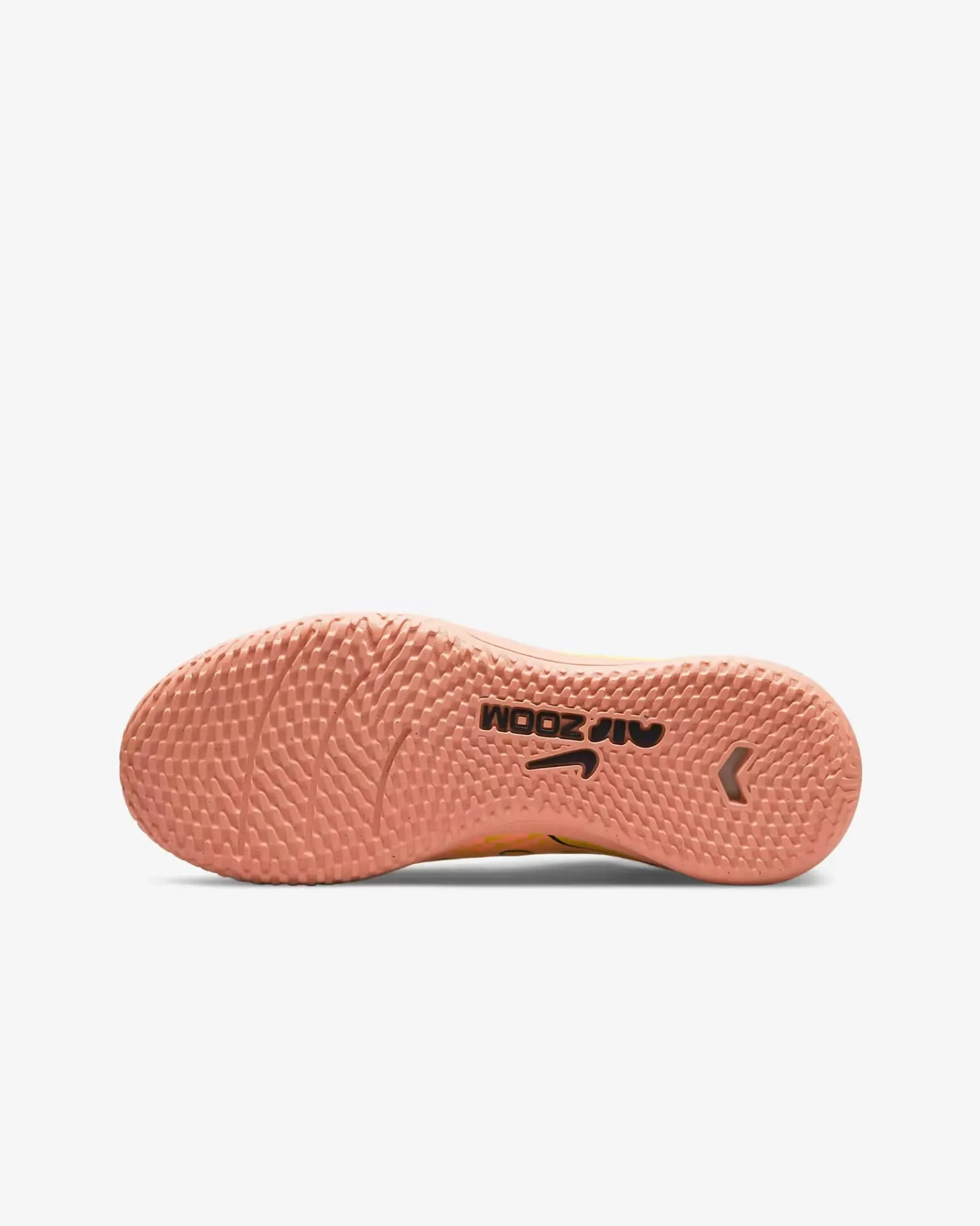 Nike Junior Zoom Vapor 15 Academy Indoor - Yellow Strike-Sunset Glow - Image 5