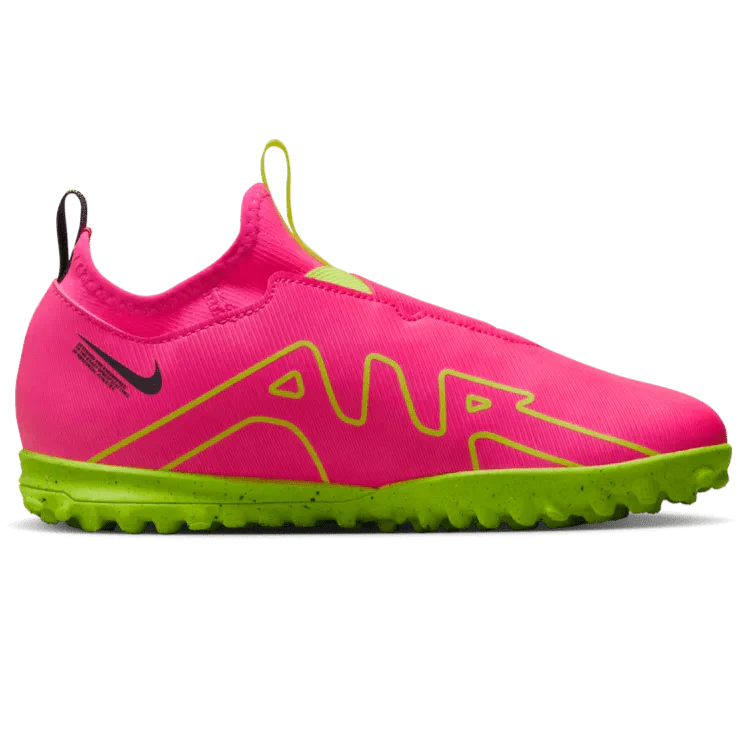 Nike Junior Zoom Vapor 15 Academy Turf - Luminous (SU23) - Image 2