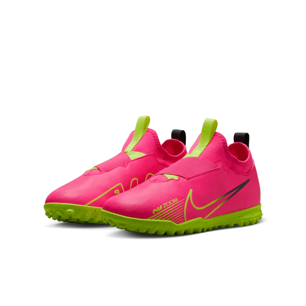 Nike Junior Zoom Vapor 15 Academy Turf - Luminous (SU23) - Image 3