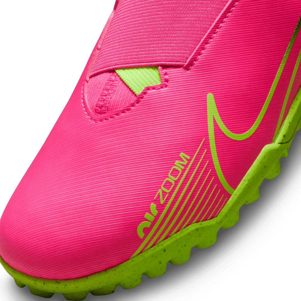 Nike Junior Zoom Vapor 15 Academy Turf - Luminous (SU23) - Image 7