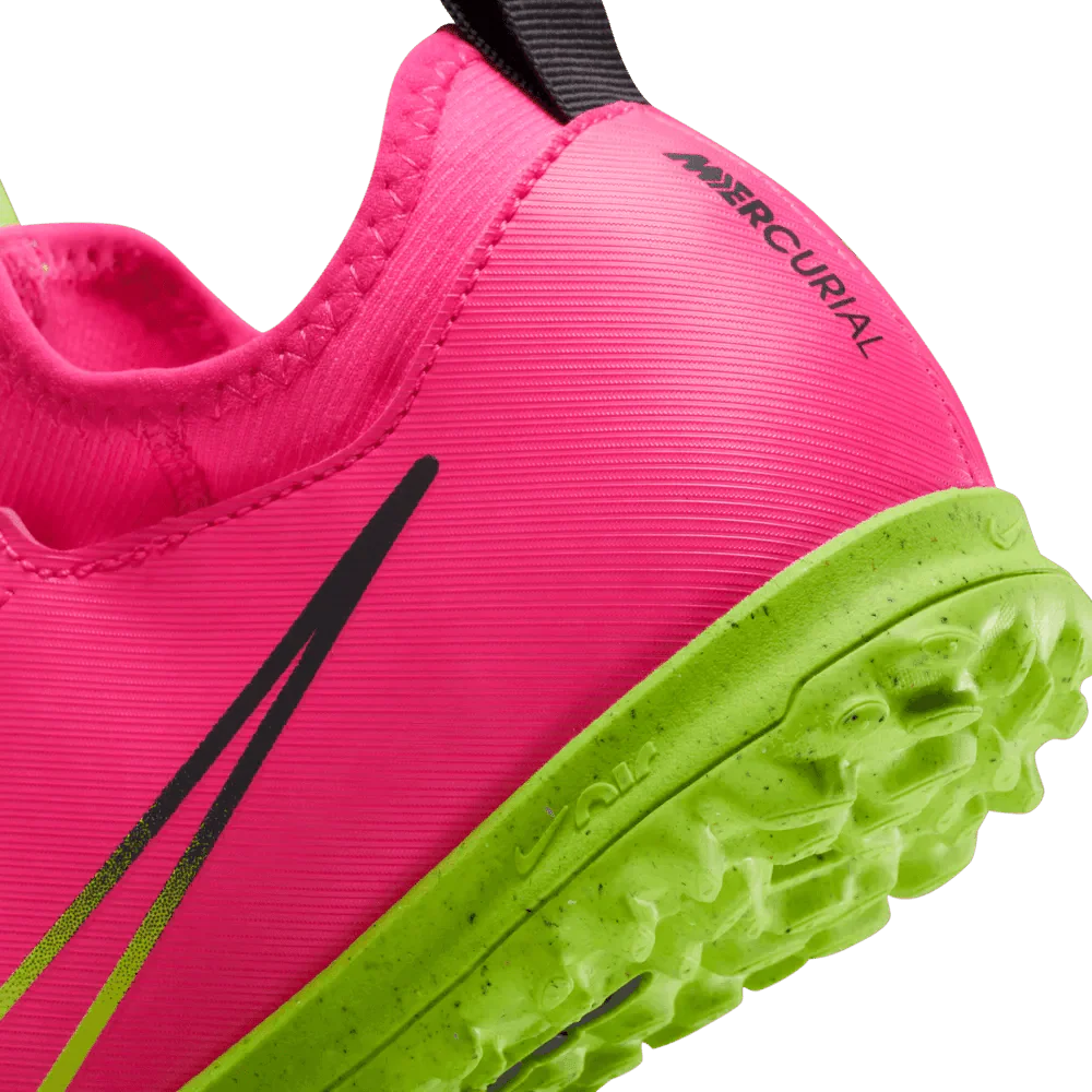 Nike Junior Zoom Vapor 15 Academy Turf - Luminous (SU23) - Image 8