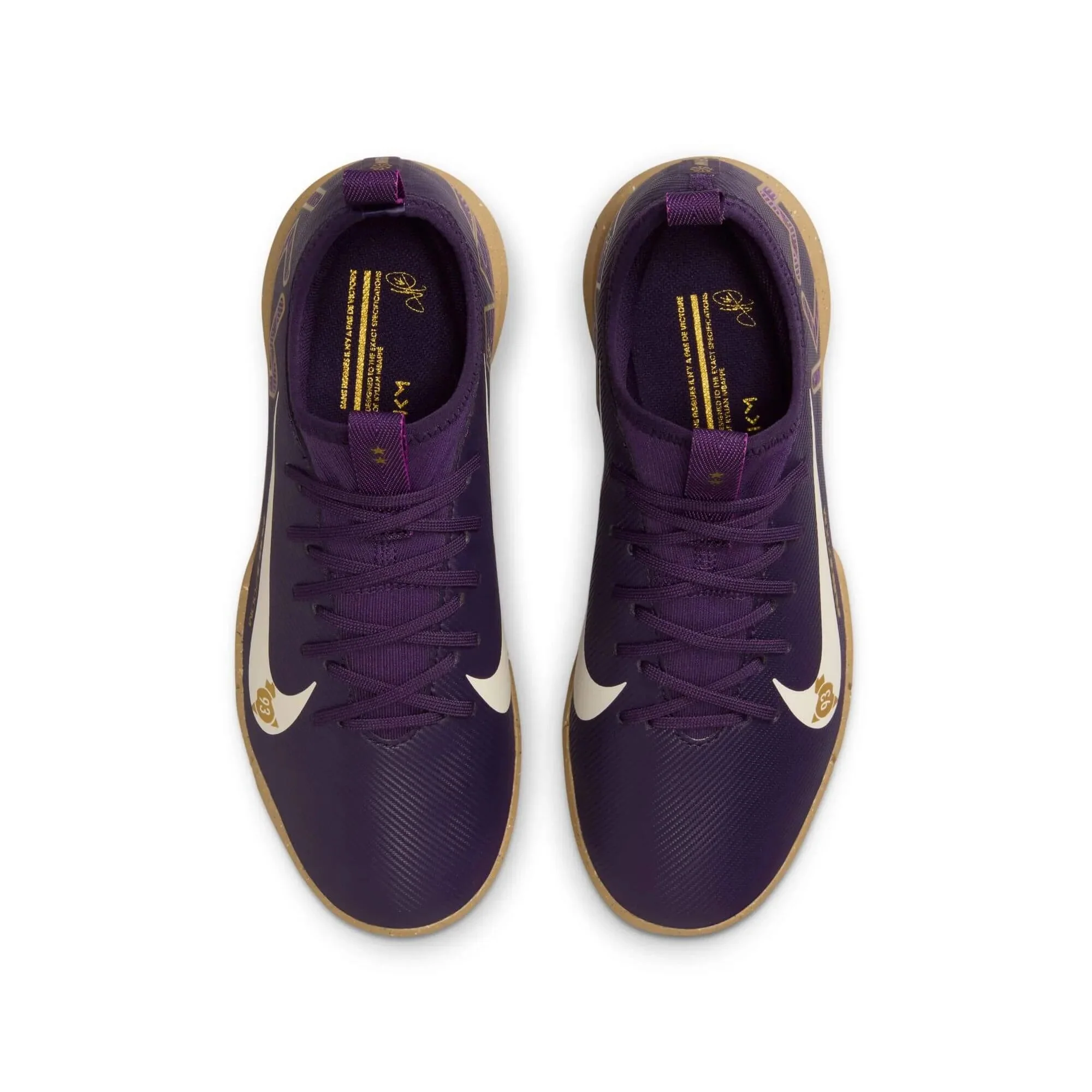 Nike Junior Zoom Vapor 16 Academy KM indoor Soccer Shoes - Mbappe PE (SU25) - Image 4