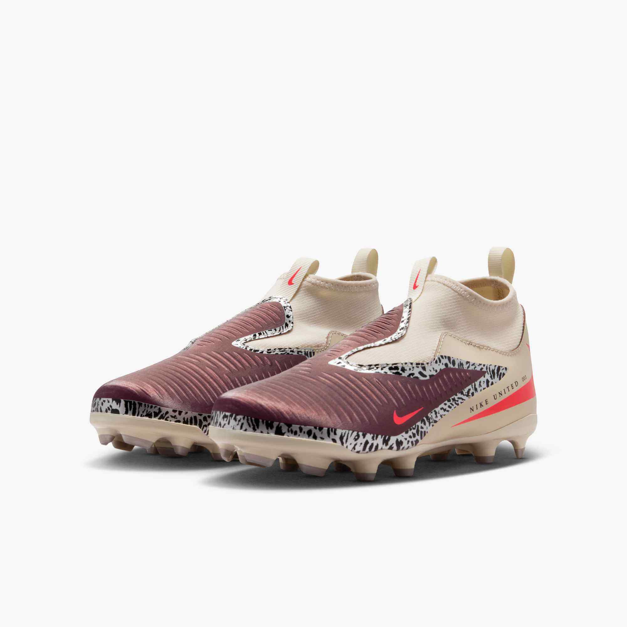 Nike Junior Phantom 6 High Academy NU3 Firm/Multi Ground Soccer Cleats - United NU3 Pack (SU26) - Image 3