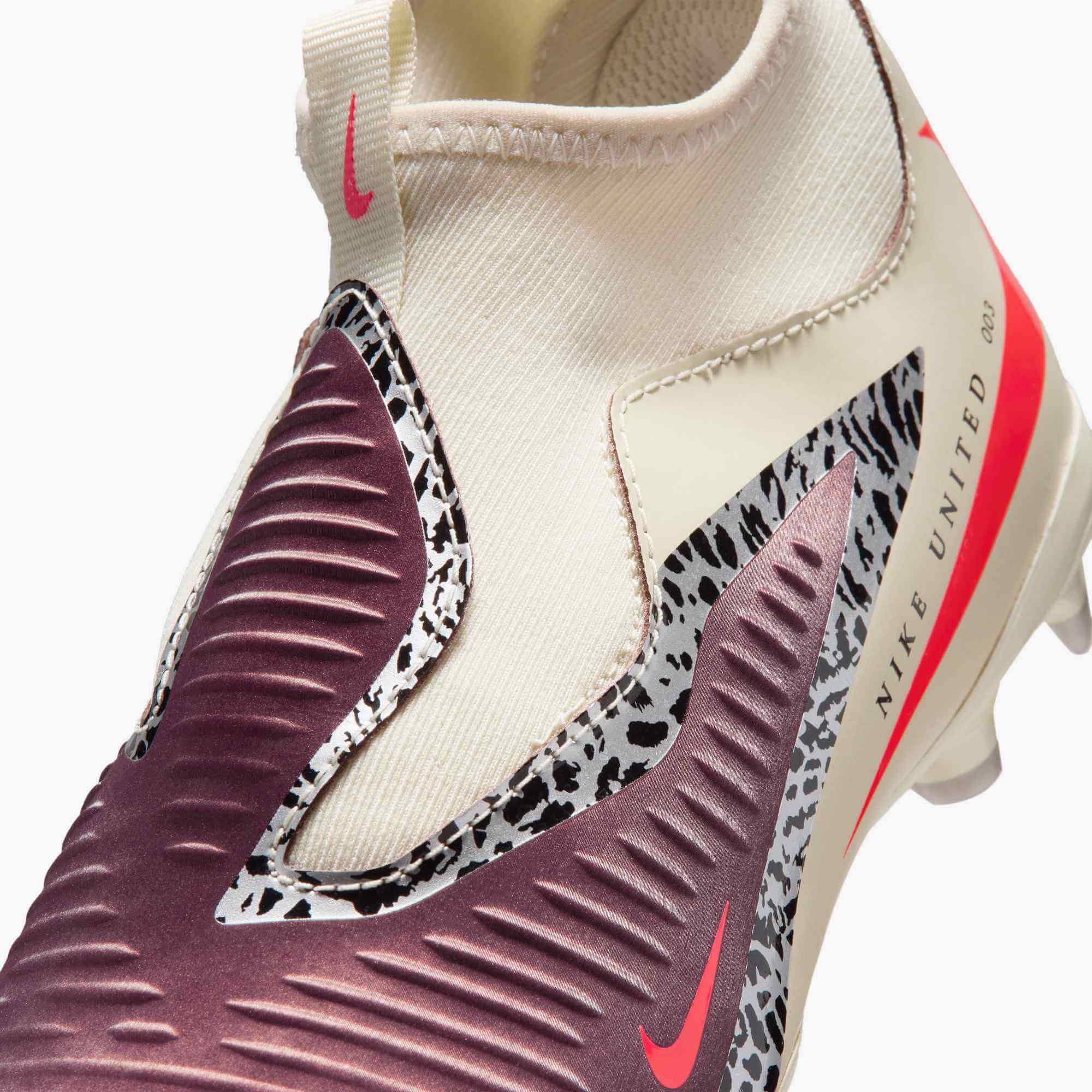 Nike Junior Phantom 6 High Academy NU3 Firm/Multi Ground Soccer Cleats - United NU3 Pack (SU26) - Image 8