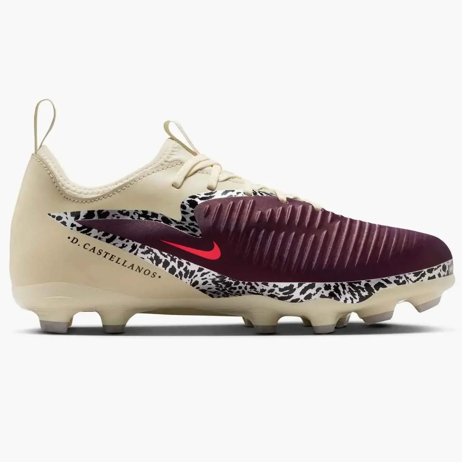 Nike Junior Phantom 6 Low Academy NU3 Firm/Multi Ground Soccer Cleats - United NU3 Pack (SU26) - Image 2