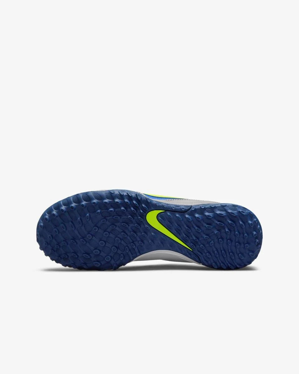 Nike Kids Legend 9 Academy Turf - Grey-Volt-Saphire - Image 5