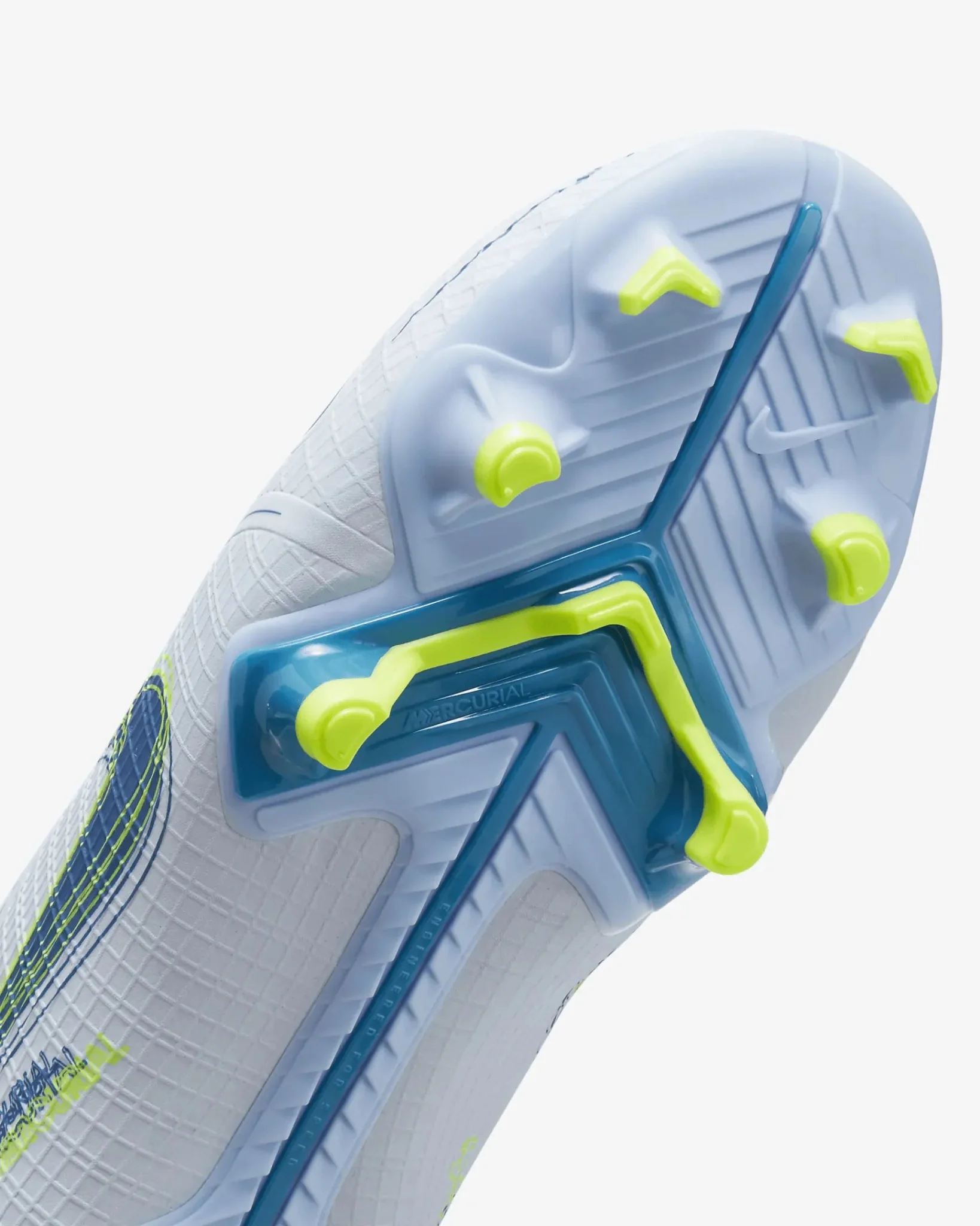 Nike Kids Mercurial Vapor 14 Academy FG-MG - Grey-Blue - Image 7